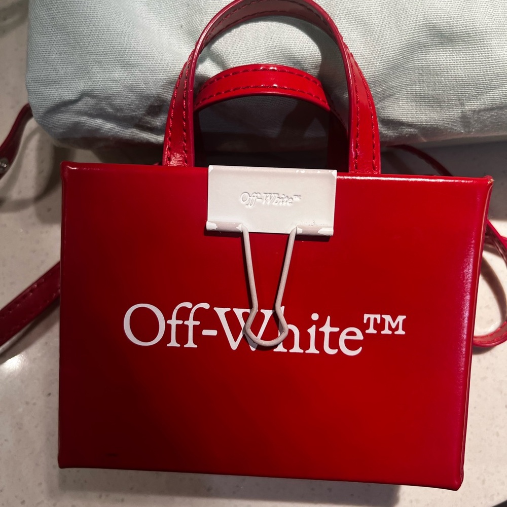 Off-White baby box logo-print crossbody bag